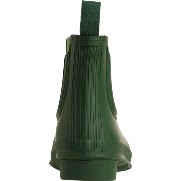 NEW HUNTER Original Chelsea Rain Boots - Waterproof in green for women 1125 6s3 - Picture 6 of 8